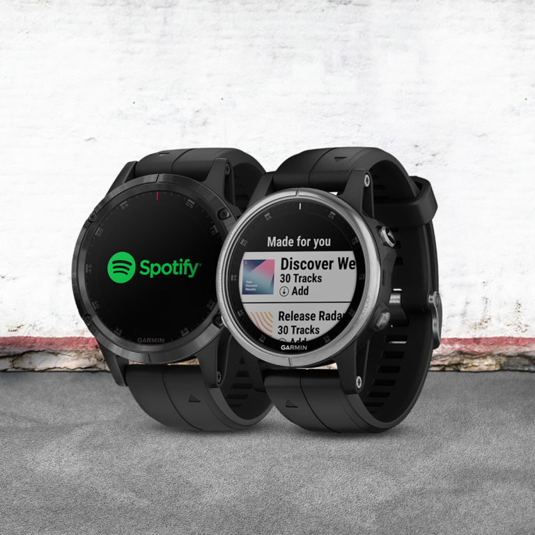 garmin smartwatch spotify offline