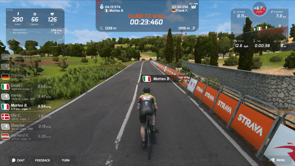 Road Grand Tour Si parte
