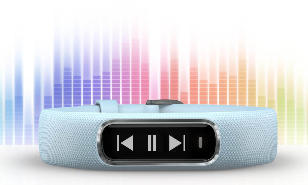vivosmart 4 smartband con musica