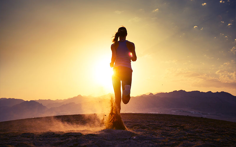 correre nel deserto acclimatamento