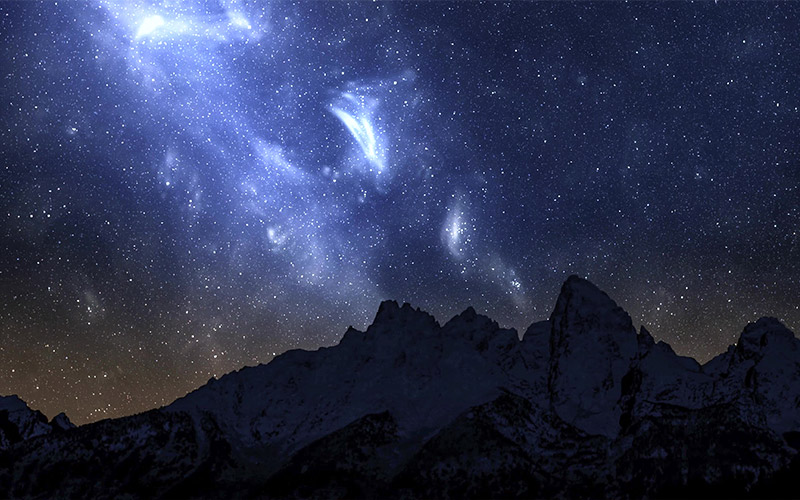 stelle montagna tor des geants