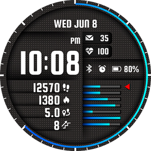 watchface dati garmin