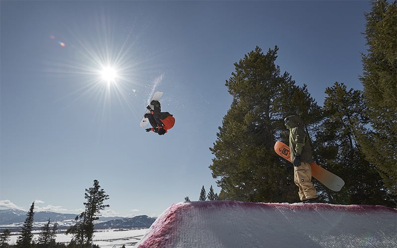 dove fare snowboard
