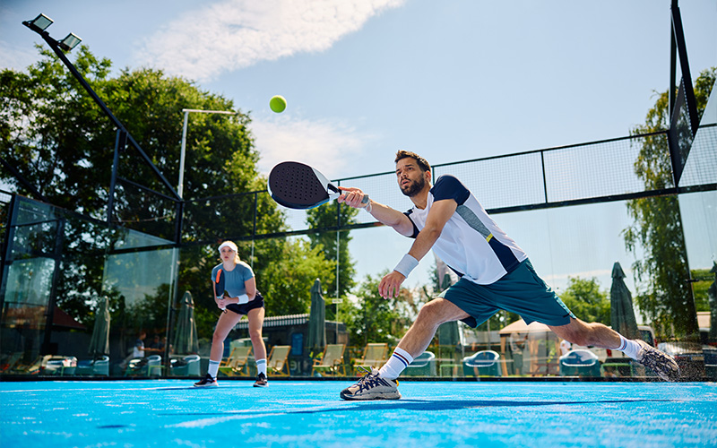come si gioca a padel