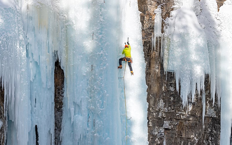arrampicata su ghiaccio