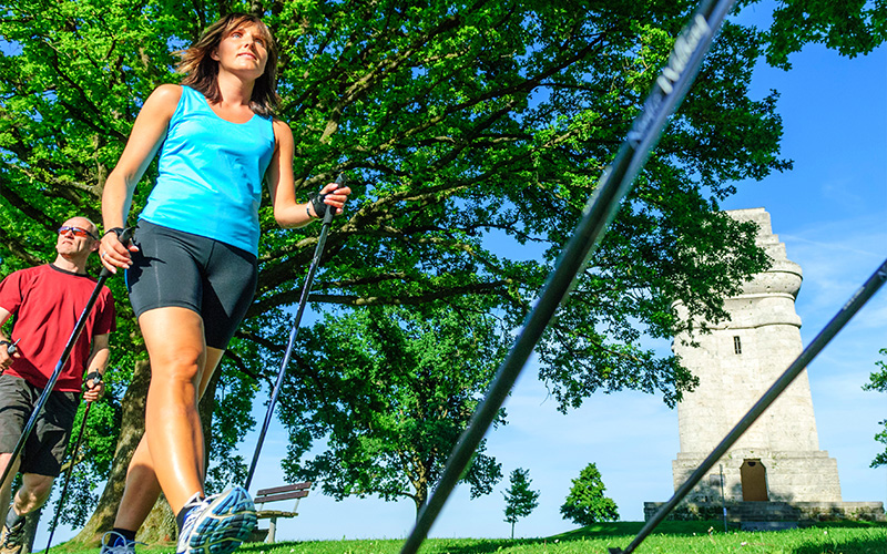 come fare nordic walking
