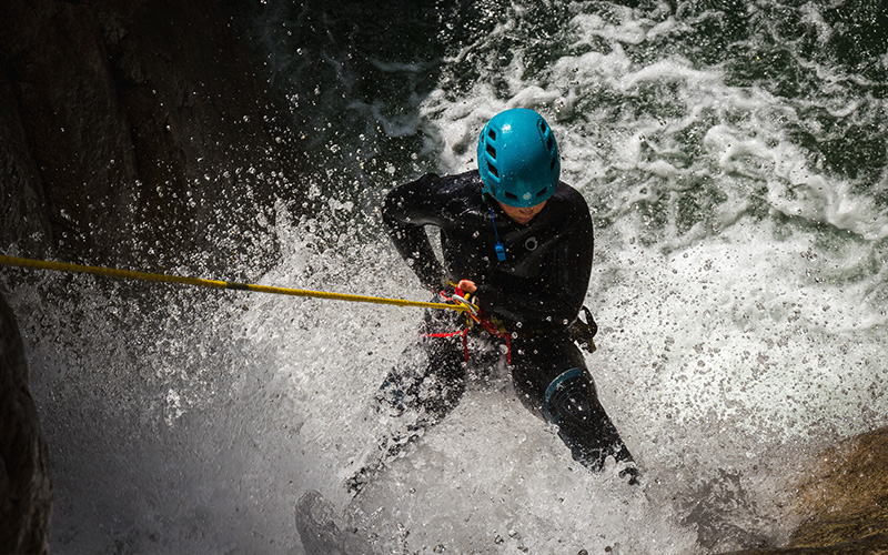 attrezzatura canyoning