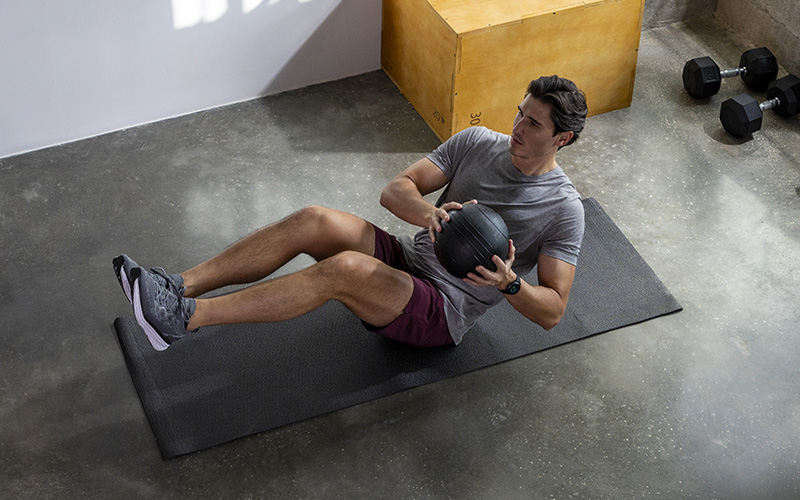 allenamento del core